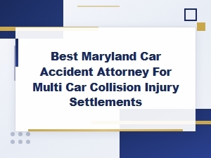 Filing a Multi-Car Accident Injury Claim in Maryland